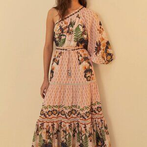 FARM Rio Pink Dream Garden Maxi Dress